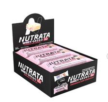 Whey Grego Bar Morango Com Chantilly Display 12 unid . 40g Nutrata