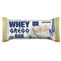 Whey Grego Bar Sabor Beijinho Caixa Com 12 Unidades