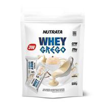 Whey Grego Beijinho Refil - Nutrata - 900G