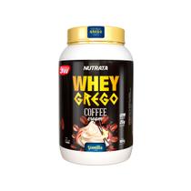 Whey Grego Coffee Cream 3W Proteína do Leite Concentrata, Isolada e Hidrolisada Sabor Vanilla 900g Nutrata