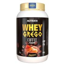 Whey Grego Coffee Cream - 900g Café com Caramel - Nutrata