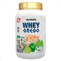 Whey Grego Protein 3W 25g Proteina Pote 900g Nutrata