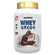 Whey Grego Protein 3W 25g Proteina Pote 900g Nutrata