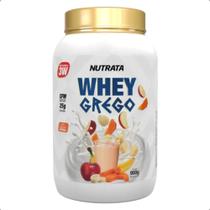 Whey Grego Protein 3W 25g Proteina Pote 900g Nutrata