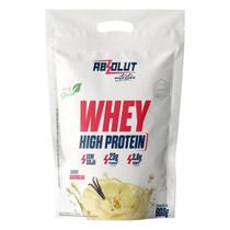 Whey High Protein Refil 900g Absolut Nutrition Baunilha