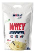 Whey High Protein Refil 900g Absolut Nutrition Sabores
