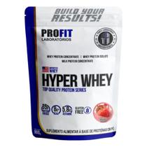 Whey Hyper Refil Profit 900G P/ Ganho de Massa Muscular