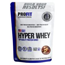Whey Hyper Refil Profit 900G P/ Ganho de Massa Muscular