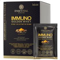 Whey Immuno Golden 15 Sachês de 32g (480g) Essential Whey Immuno Golden 15 Sachês de 32g (480g) Essential