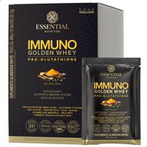 Whey Immuno Golden 15 Sachês de 32g (480g) Essential Whey Immuno Golden 15 Sachês de 32g (480g) Essential