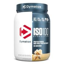Whey ISO 100 Isolado Hidrolisado Dymatize 630g baunilha