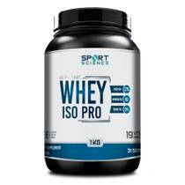 Whey iso 100 pro isolado 1kg - sport science