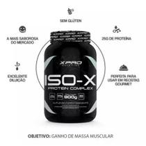 Whey ISO-X 900G (Morango) - XPRO