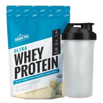 Whey Isolado Concentrado Choco Branco 907g Coqueteleira Shark
