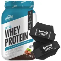 Whey Isolado Concentrado Chocolate Avela 907g Luva Shark Pro Whey Isolado Concentrado Chocolate Avela 907g Luva Shark Pro