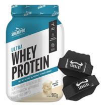 Whey Isolado Concentrado Chocolate Branco 907g Luva - Shark