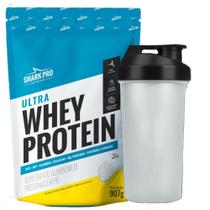 Whey Isolado Concentrado Leite 907g Coqueteleira - Shark