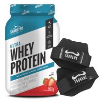 Whey Isolado Concentrado Morango 907g Luva - Shark Pro