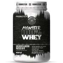 Whey Isolado e Concentrado Monster 100% Probiotica 900g Whey Isolado e Concentrado Monster 100% Probiotica 900g