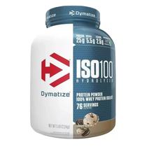 Whey Isolado e Hidrolisado 25g Proteína Dymatize 2,5kg Cookies e Cream