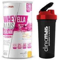 Whey Isolado Ella Verisol Banana Flambada 400g Coqueteleira