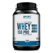 Whey isolado iso 100 pro 1kg sport science Whey isolado iso 100 pro 1kg sport science
