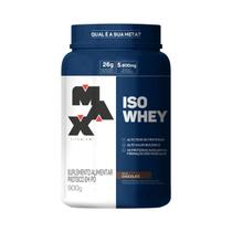 Whey Isolado ISO WHEY Pote 900g - Max Titanium