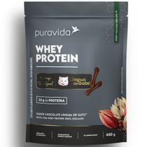 Whey Isolado Ultrafiltrado Lingua de Gato 450g - PuraVida
