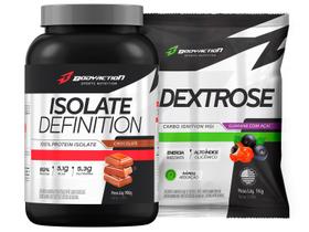 Whey Isolate Definition 900g + Dextrose 1kg Body Action