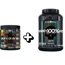 Whey Morango + Pré Treino Bone Crusher Whey Morango + Pré Treino Bone Crusher