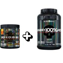 Whey Morango + Pré Treino Bone Crusher Whey Morango + Pré Treino Bone Crusher
