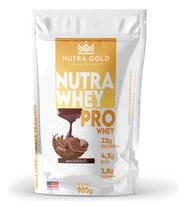 Whey Nutra Gold 3w Proteína Baixo Carbo 900g Sabor Chocolate