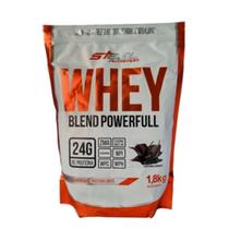 Whey Powerfull Blend (1,8Kg) (MORANGO) (Refil) - STN Whey Powerfull Blend (1,8Kg) (MORANGO) (Refil) - STN