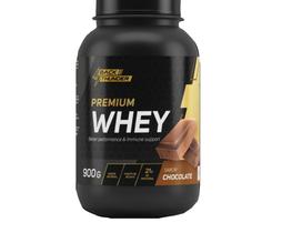Whey Premium 900g chocolate Back Thunder +1 COQUETELEIRA DE BRINDE