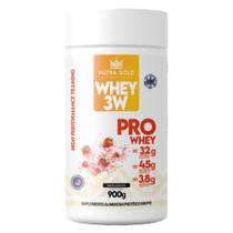 Whey Pro Isolado Concentrado Morango 900g - Nutra Gold Whey Pro Isolado Concentrado Morango 900g - Nutra Gold
