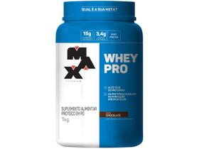 Whey Pro Max Titanium Chocolate 1KG Whey Pro Max Titanium Chocolate 1KG
