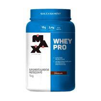 Whey Pro Max Titanium Sabor Chocolate 1Kg Whey Pro Max Titanium Sabor Chocolate 1Kg