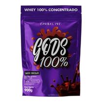 Whey Proein 100% Concentrada Gods Whey 900g Pouch Chocolate Canibal Inc Whey Proein 100% Concentrada Gods Whey 900g Pouch Chocolate Canibal Inc