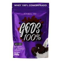 Whey Proein 100% Concentrada Gods Whey 900g Pouch Cookies Canibal Inc Whey Proein 100% Concentrada Gods Whey 900g Pouch Cookies Canibal Inc