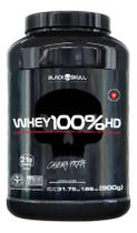 Whey Prot 100% Hd Black Skull Caveira Preta 900g Chocolate