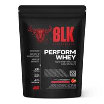 Whey protei perform morango 880g - blk