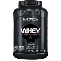 Whey protein 1 kg - black skull (morango) Whey protein 1 kg - black skull (morango)