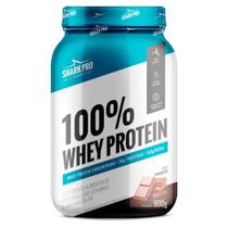 Whey Protein 100% Concentra Sabor Chocolate 900g Shark Pro