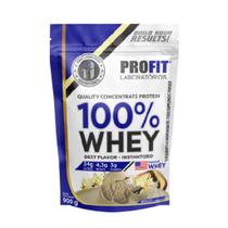 Whey Protein 100% Concentrado 900g Qualidade em Refil