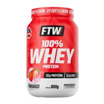 Whey Protein 100 Concentrado Pote 900g FTW Whey Protein 100 Concentrado Pote 900g FTW