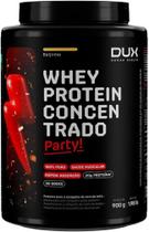 Whey Protein 100% Concentrado Pote de 900g PARTY! Sabor Beijinho -Dux Nutrition