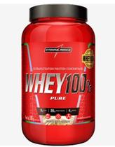 Whey Protein 100% Concentrado Pure Pote de 900g Sabor Cookies And Cream-Integralmedica