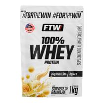 Whey Protein 100 Concentrado Refil 1kg FTW
