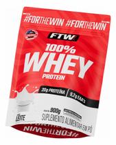 Whey Protein 100% Concentrado Refil 900g - FTW Sabor: Leite