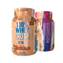 Whey Protein 100% Crush ( Zero Lactose e Zero Glúten ) Under Labz Sabores 900g